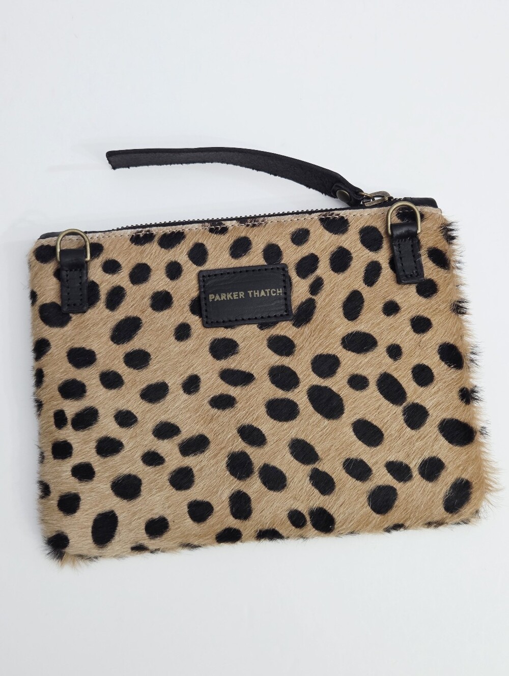 EXCELLENT PARKER THATCH BABY LEE BAG - BEAR HAIRCALF